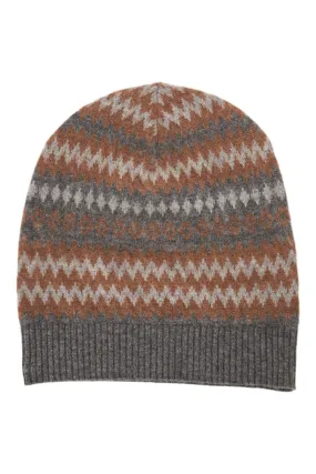 Fair Isle Cashmere Beanie