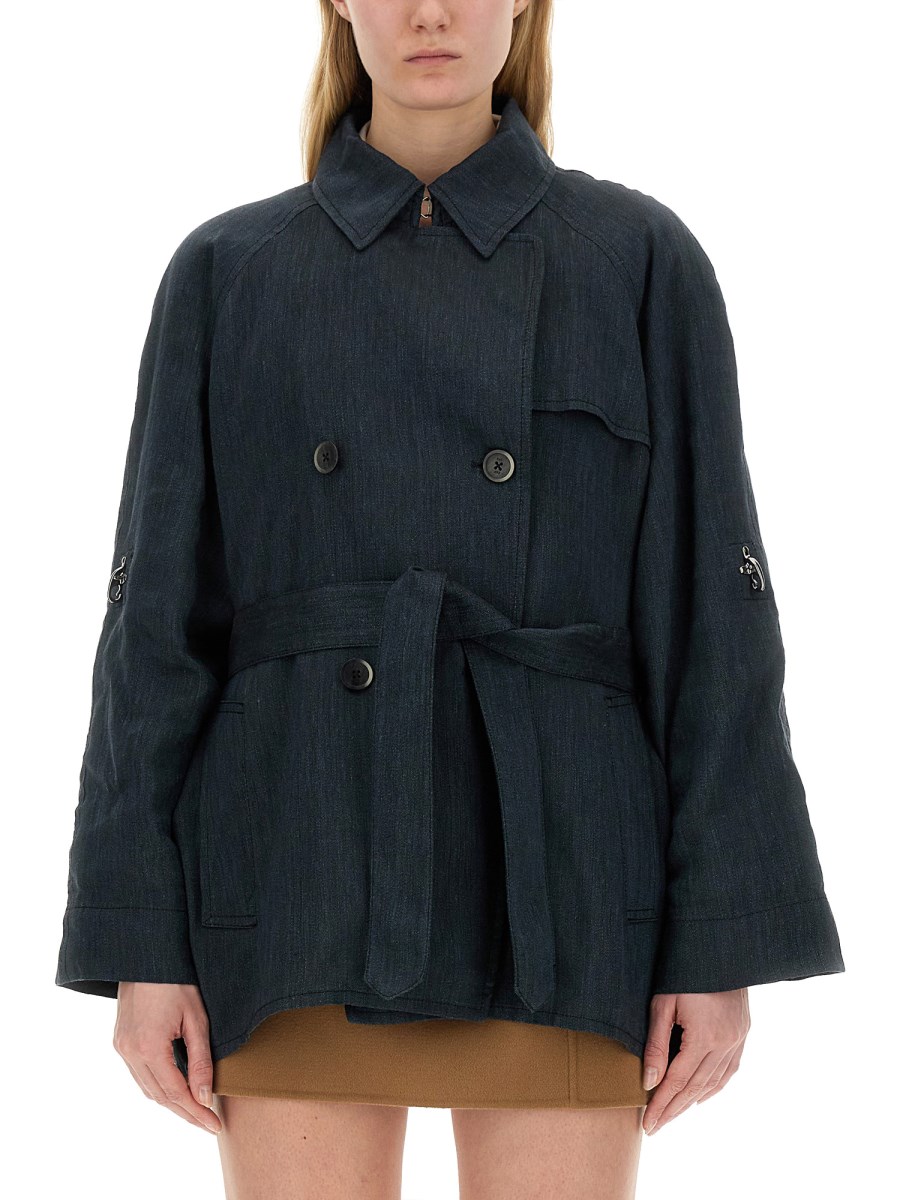 Fay Short Trench Coat