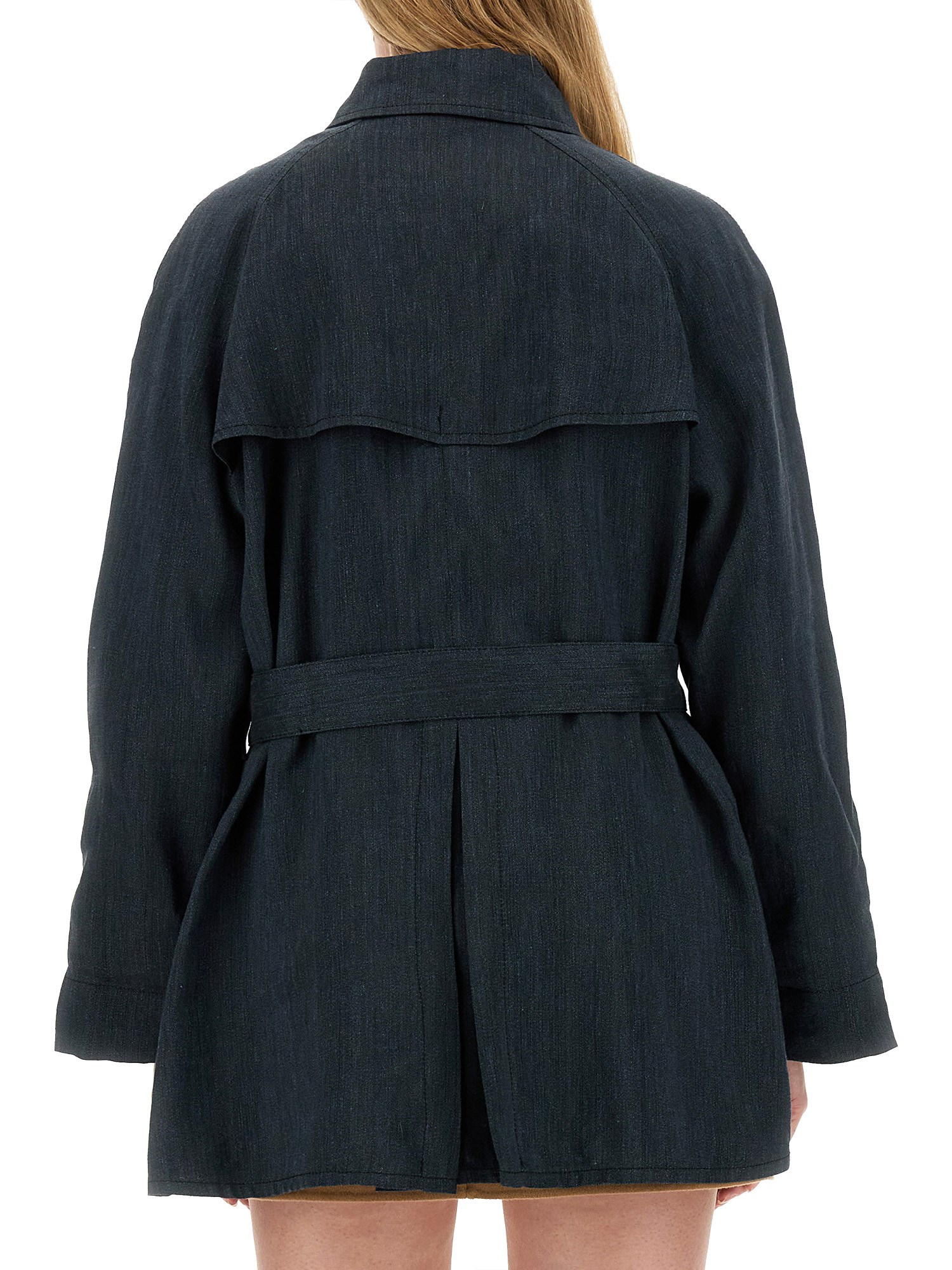 Fay Short Trench Coat