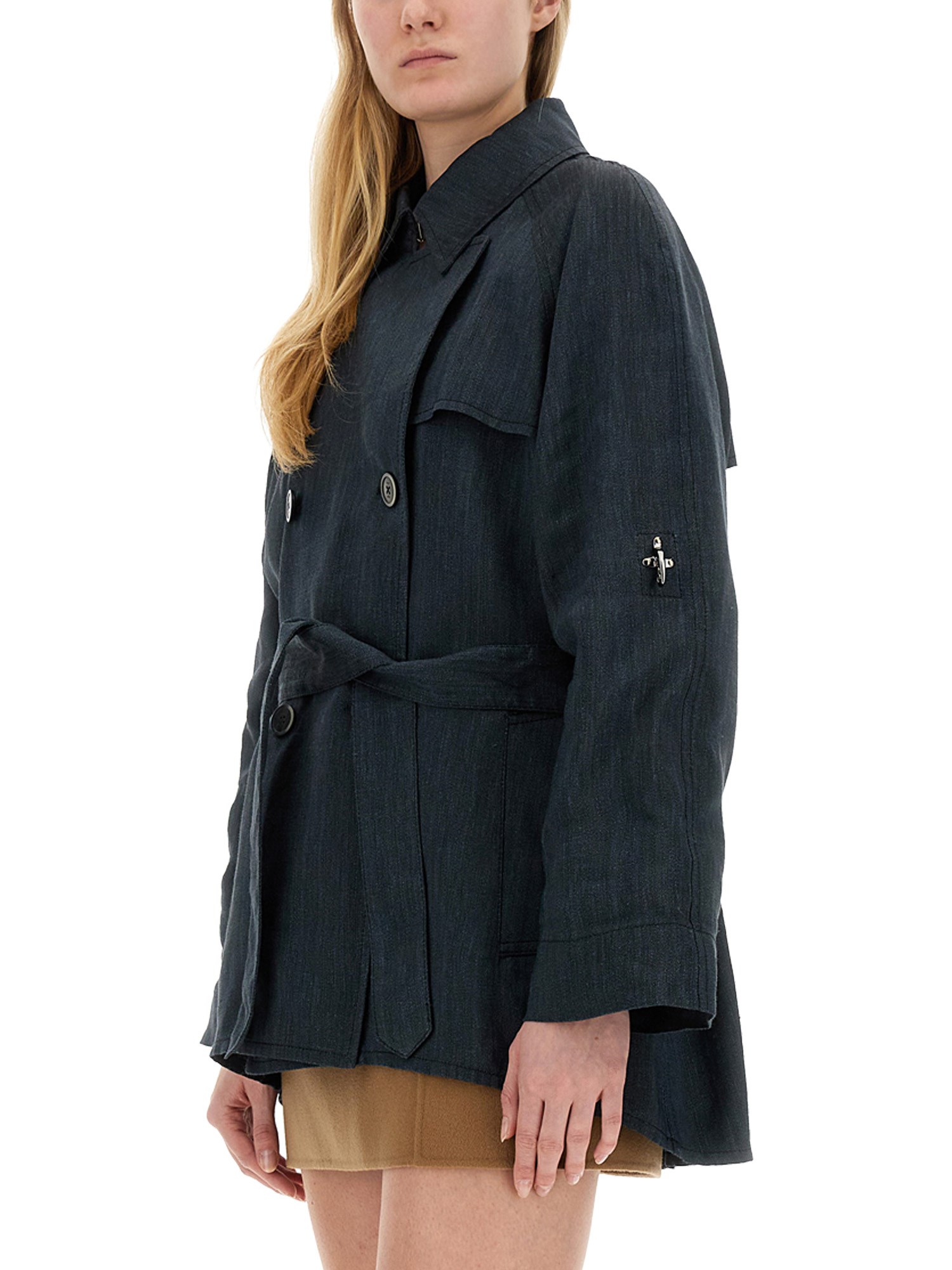 Fay Short Trench Coat