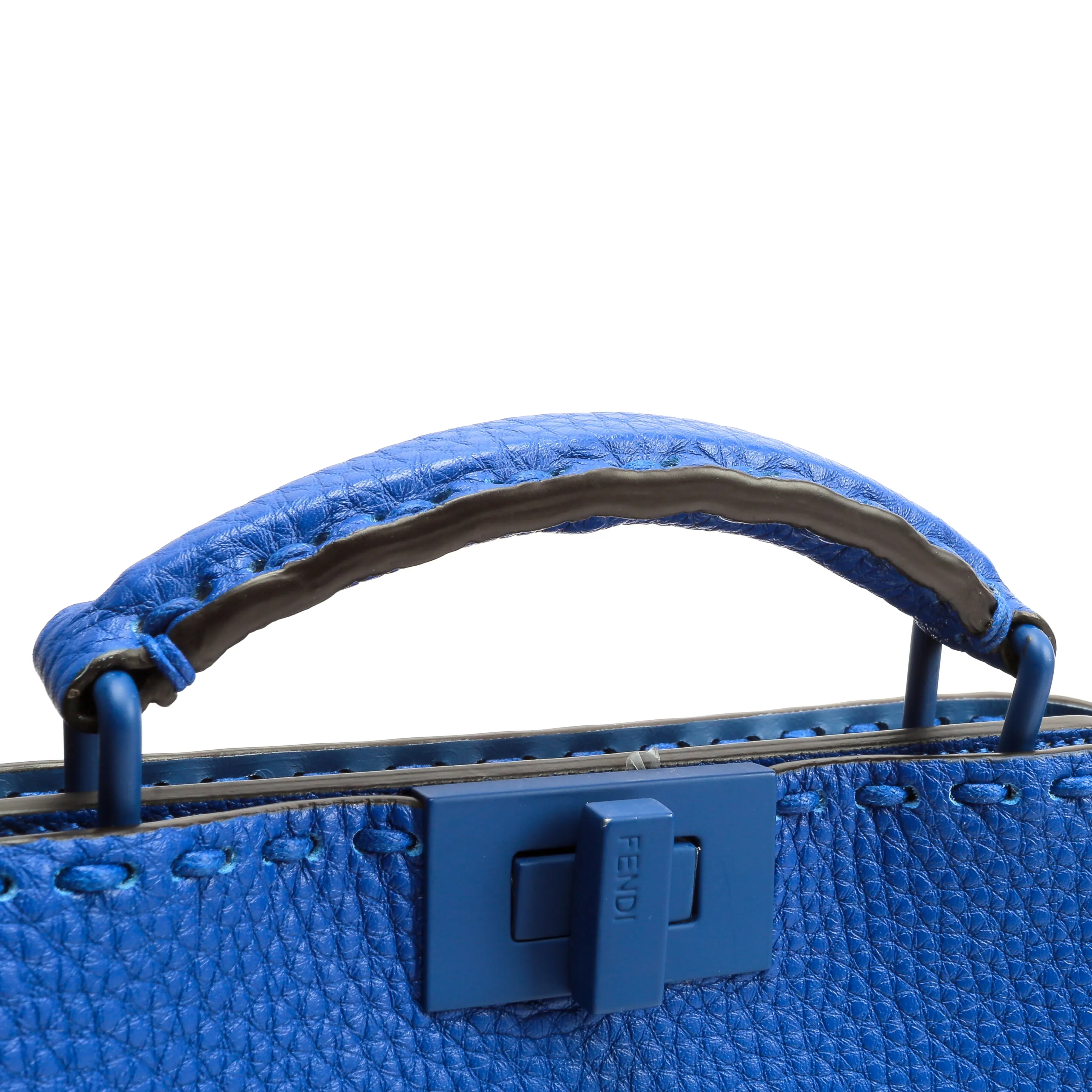 FENDI Peekaboo ISeeU Mini-Blue