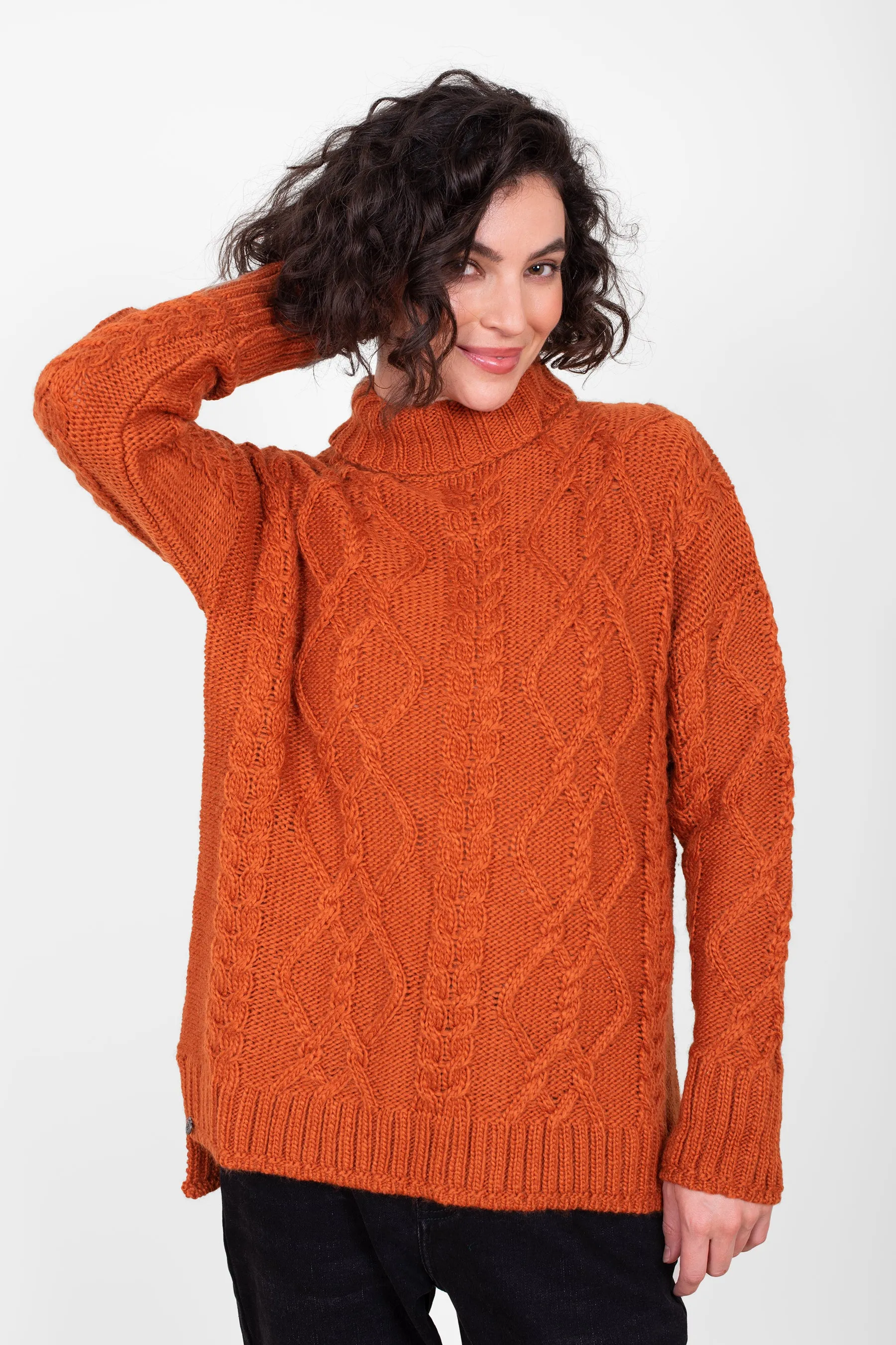 Fika Roll Neck Sweater