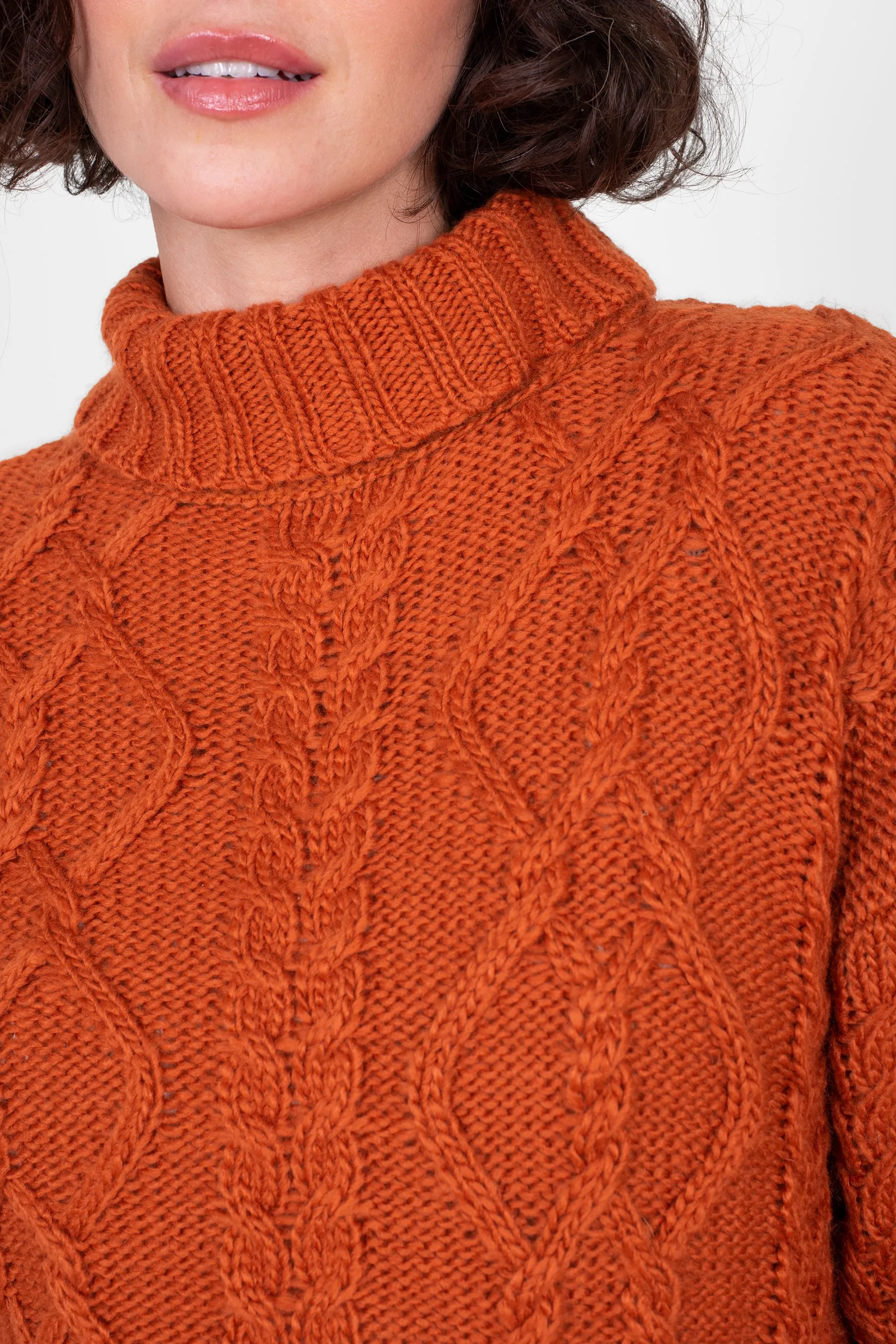 Fika Roll Neck Sweater