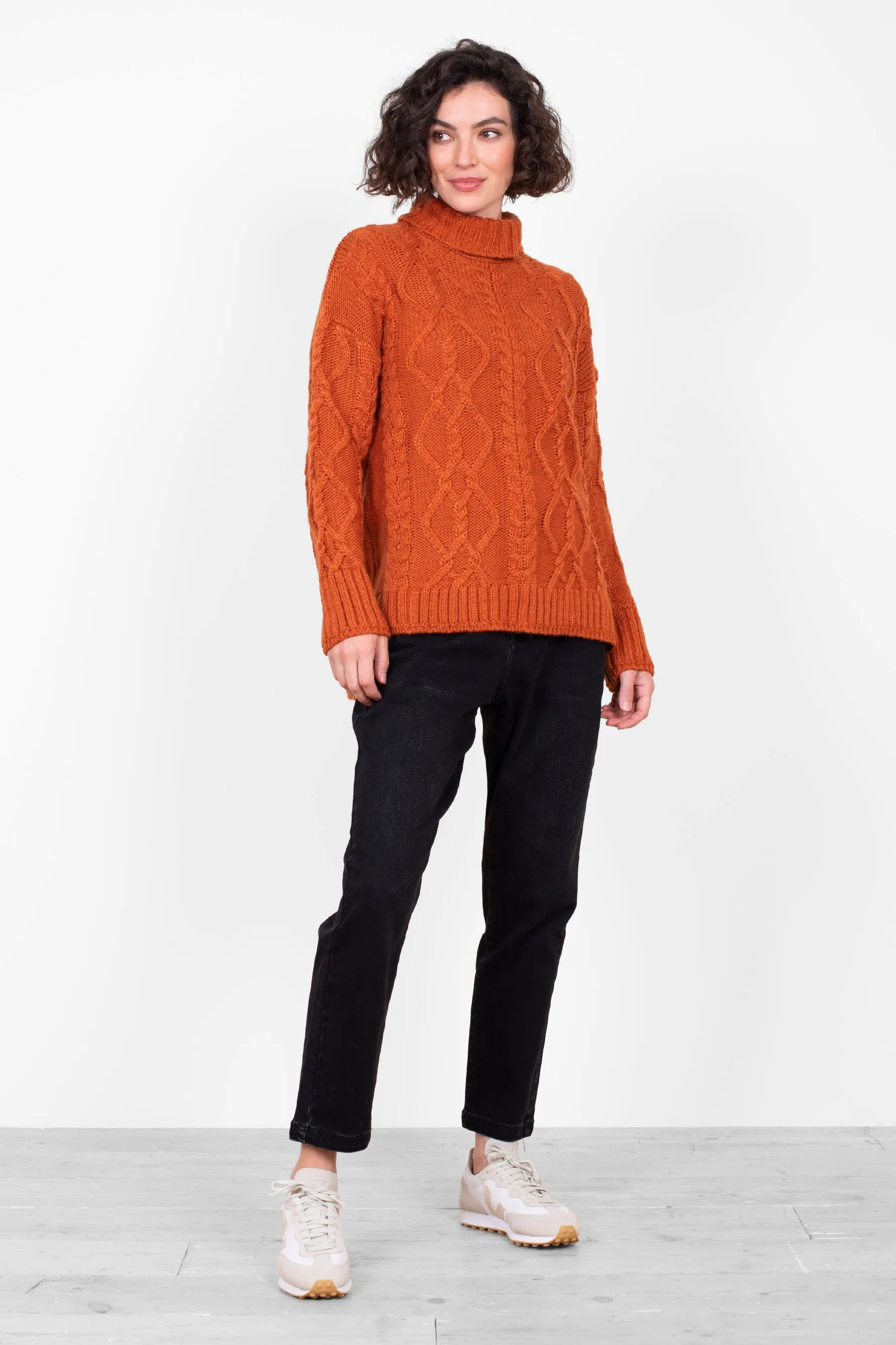 Fika Roll Neck Sweater