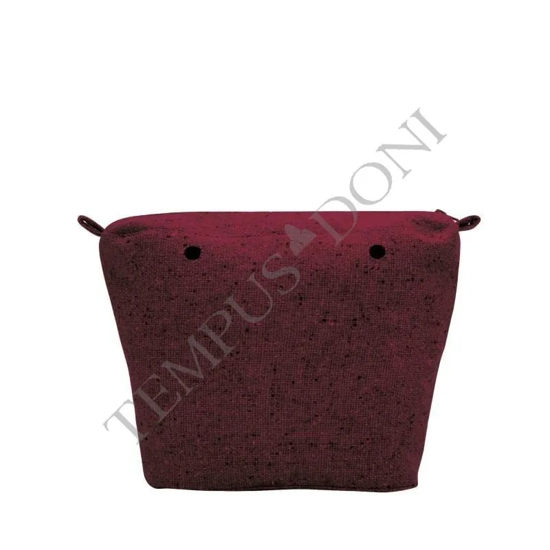 FullSpot - Canvas Bordeaux lana cotta per Obag Mini - ACCESSORI OBAG - Tempus Doni