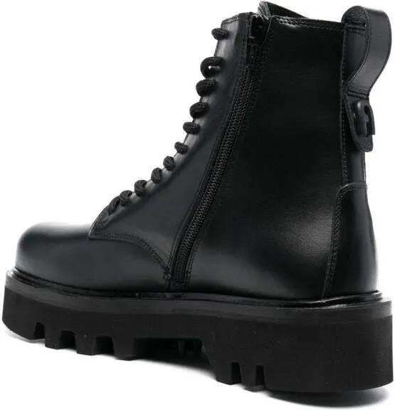 Furla Chelsea leather boots Black