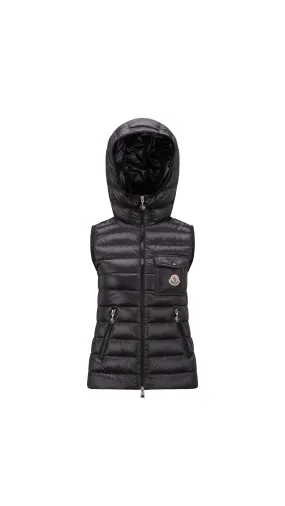 Glygos Black Down Vest