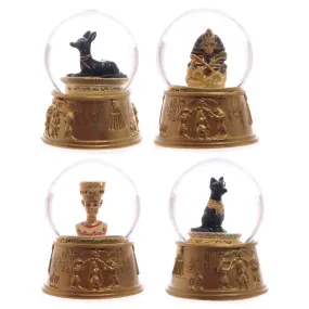 Gold Egyptian Waterball Snow Globe - Decorative Statement Piece (ESP16)