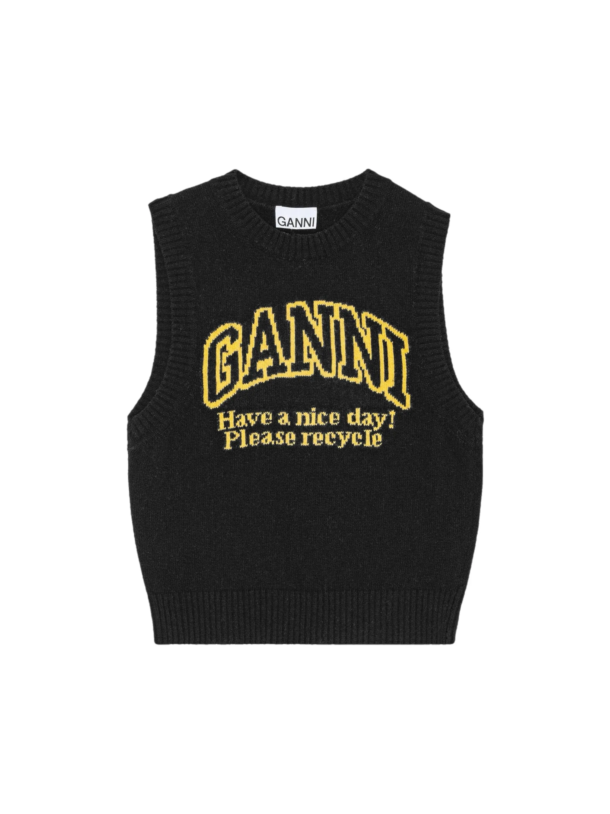 Graphic O-Neck Vest Men's Casual Sleeveless Shirt