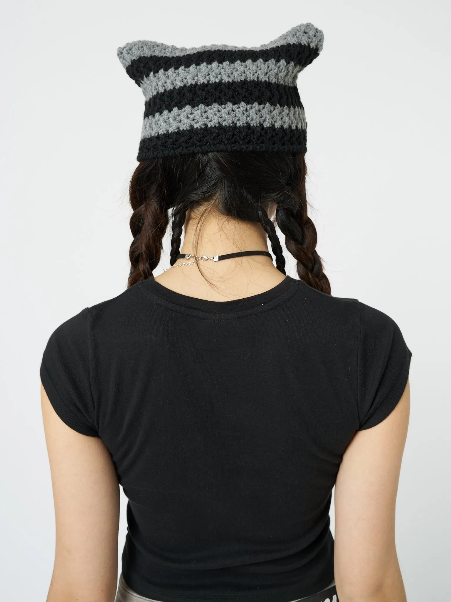 Greta Stripes Knit Hat