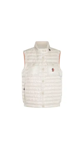 Gumiane White Down Vest