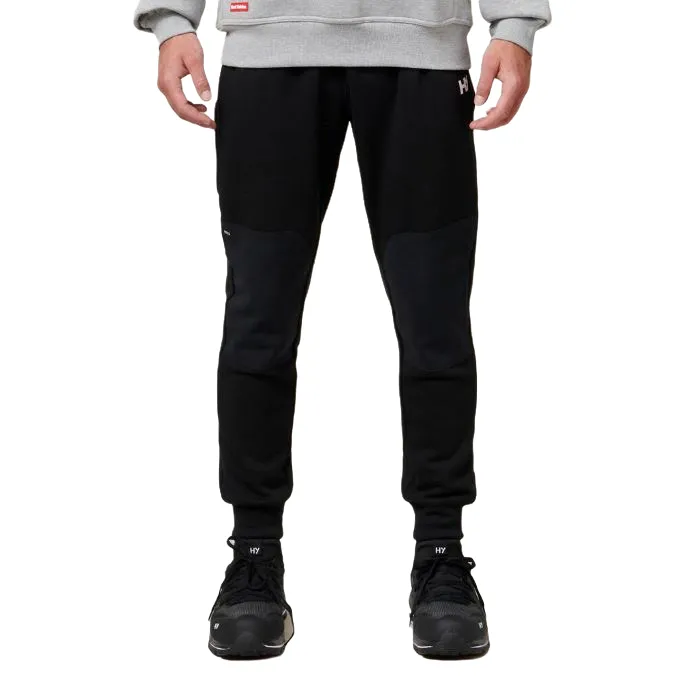 Hard Yakka Xtreme Jogger Fleece Trackie Pant Black