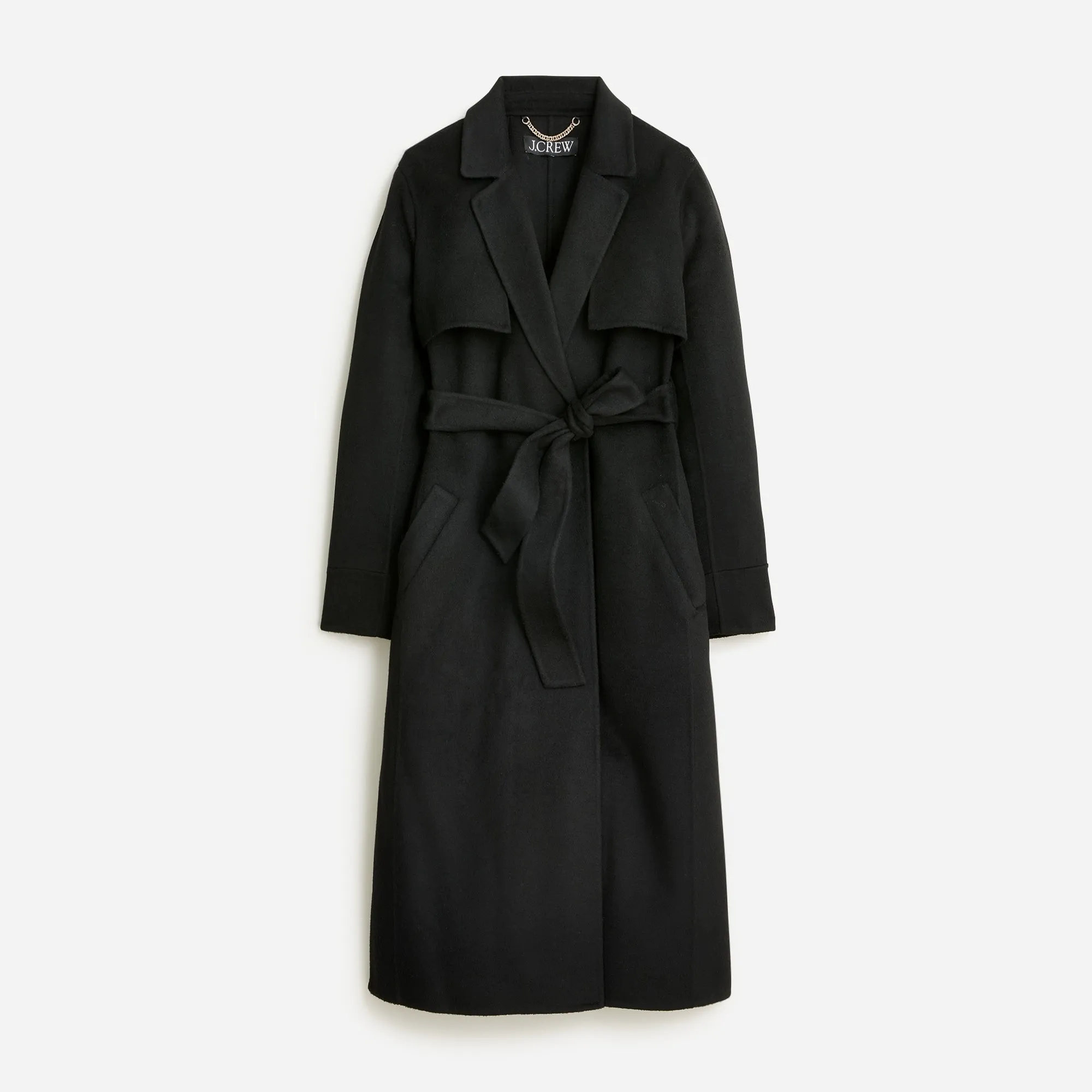 Harriet trench coat in double-faced blend