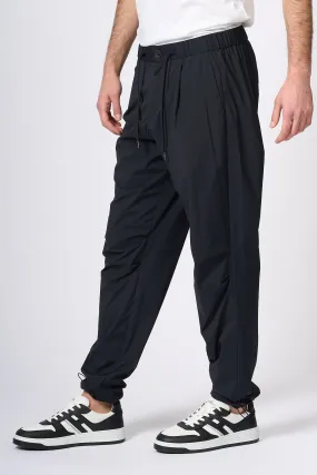 Herno Pantalone in Nylon Nero Uomo