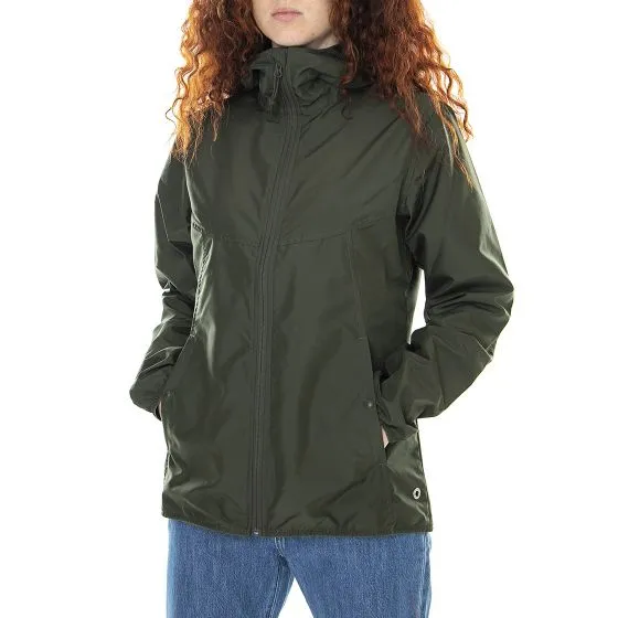 Herschel Womens Voyage Wind Dark Olive Hooded Winter Jacket