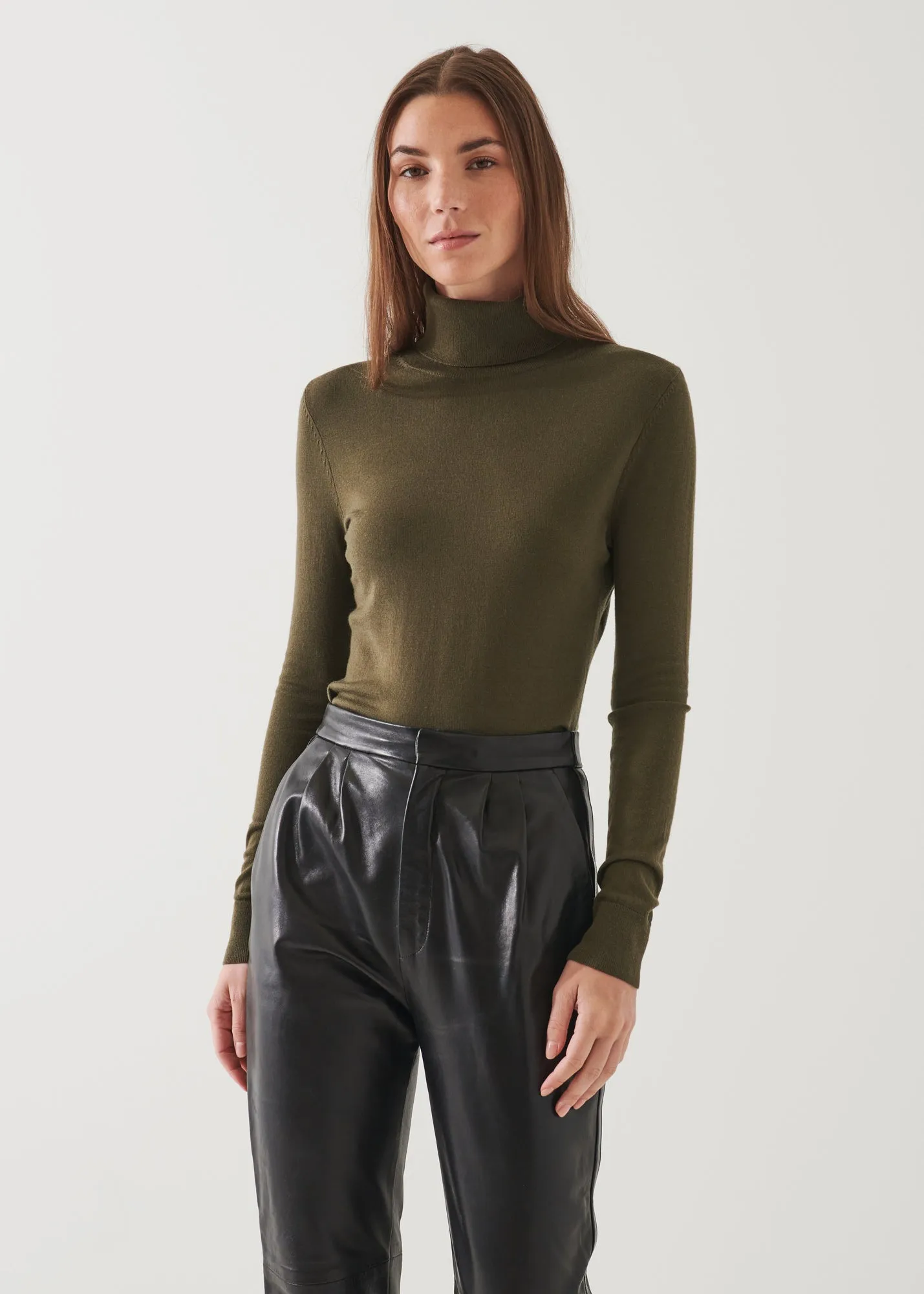 High-Quality Merino Wool Turtleneck