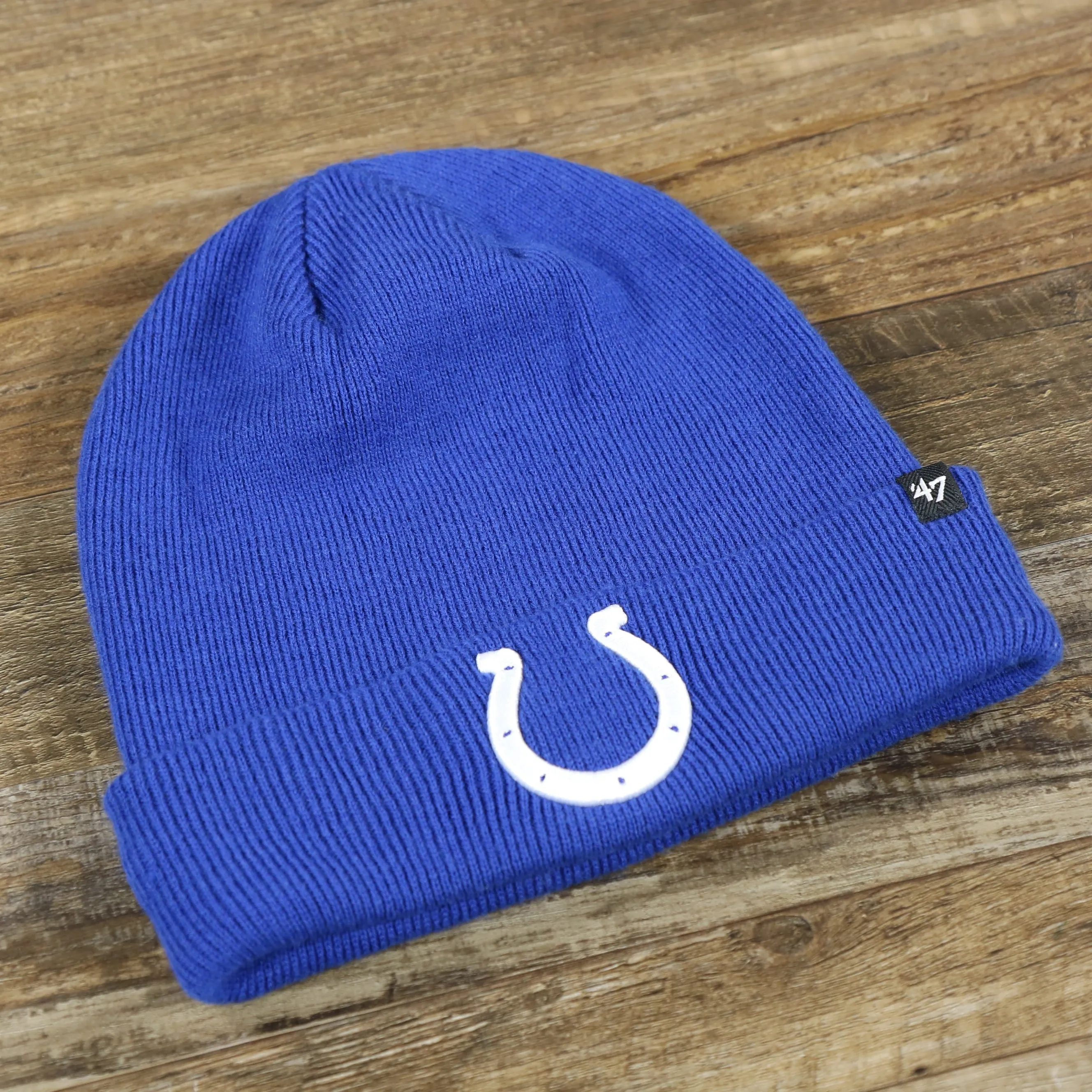 Indianapolis Colts Winter Beanie - Royal Blue