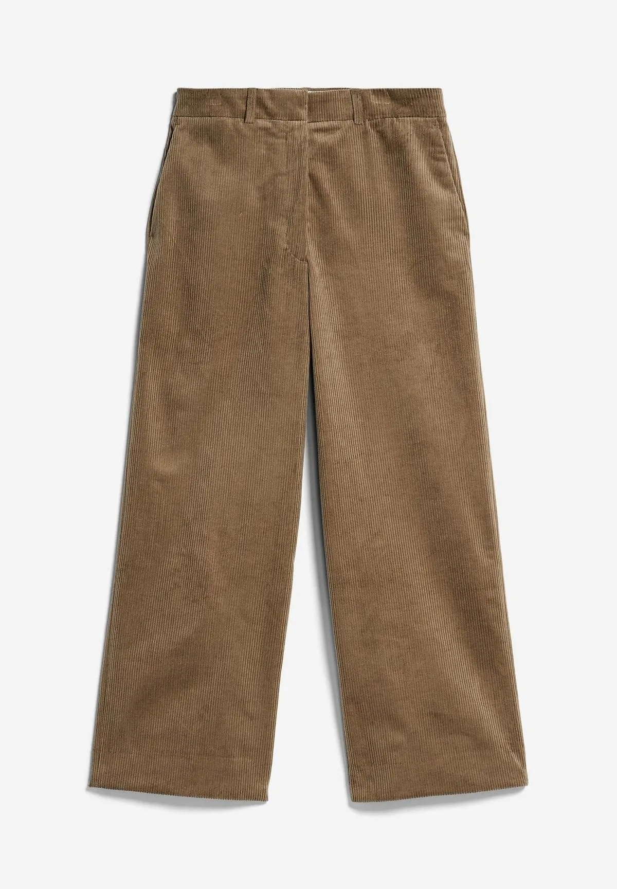 Jaalma Corduroy Pants - Dark Sand Stone