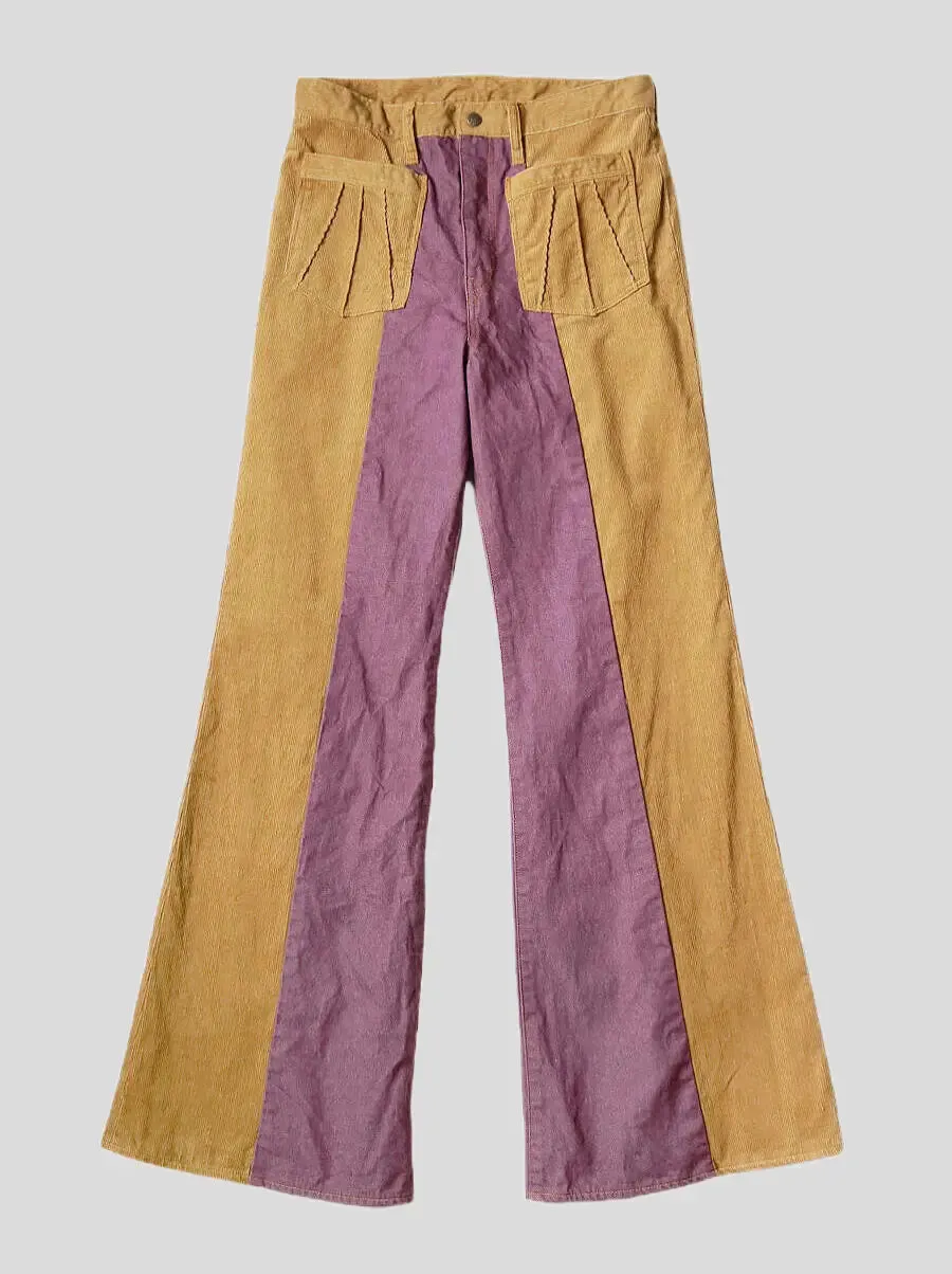 Kapital Corduroy Denim Gypsy Pants - 2TONE Flare - Shop Now