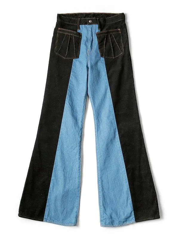 Kapital Corduroy Denim Gypsy Pants - 2TONE Flare - Shop Now