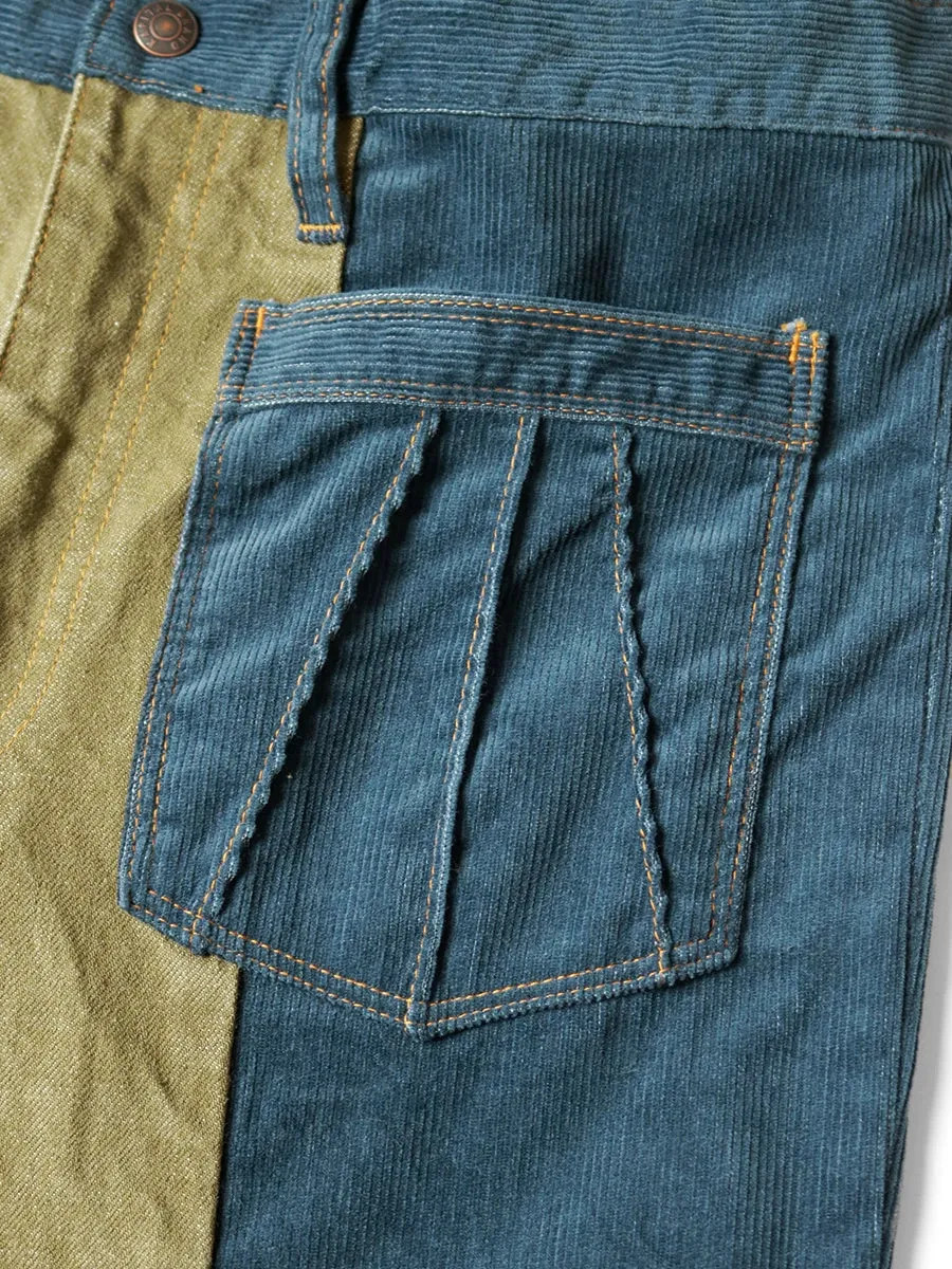 Kapital Corduroy Denim Gypsy Pants - 2TONE Flare - Shop Now