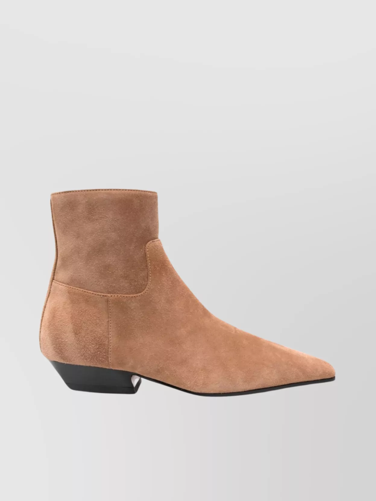 Khaite   Apollo suede leather boots