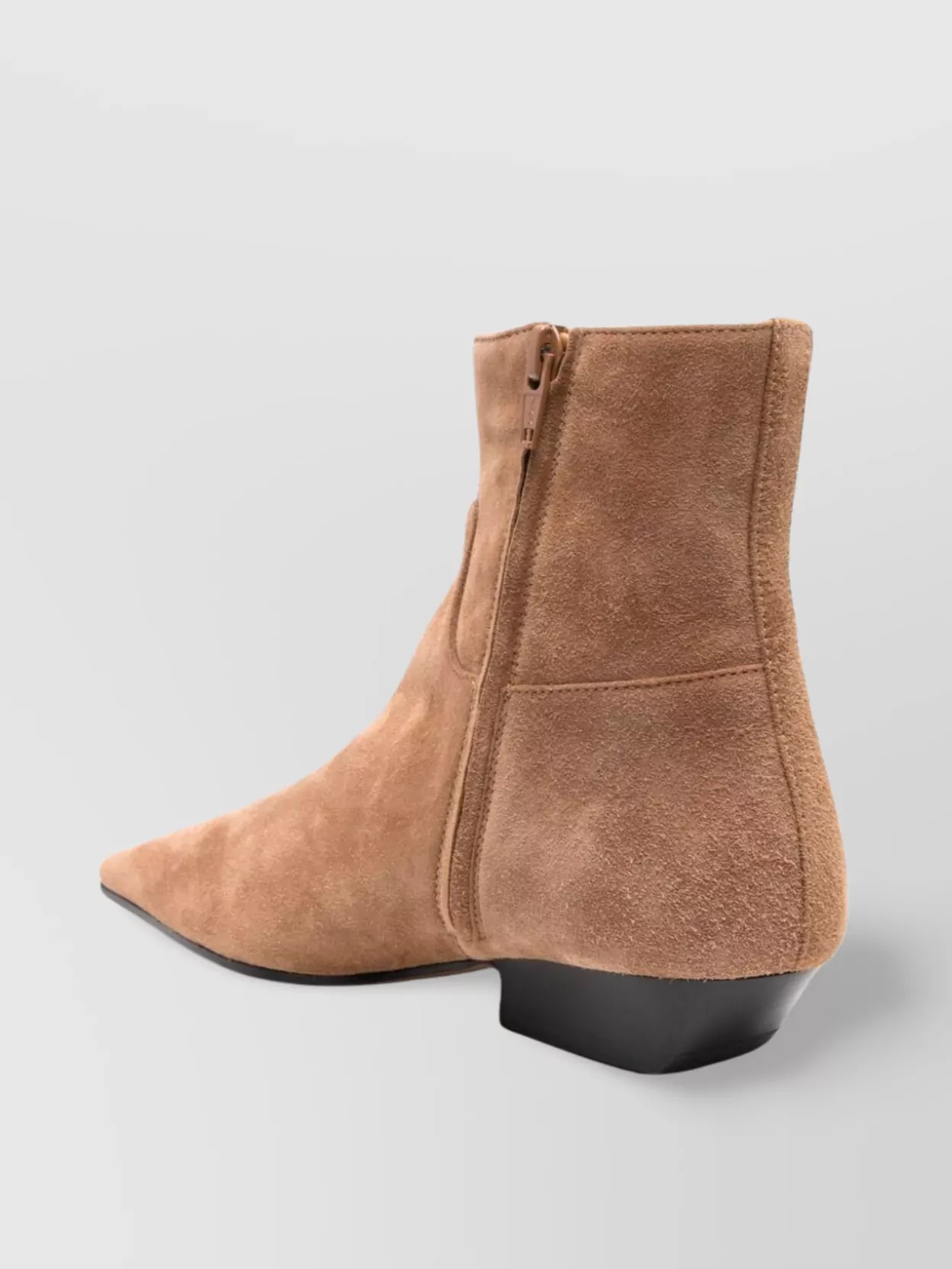 Khaite   Apollo suede leather boots