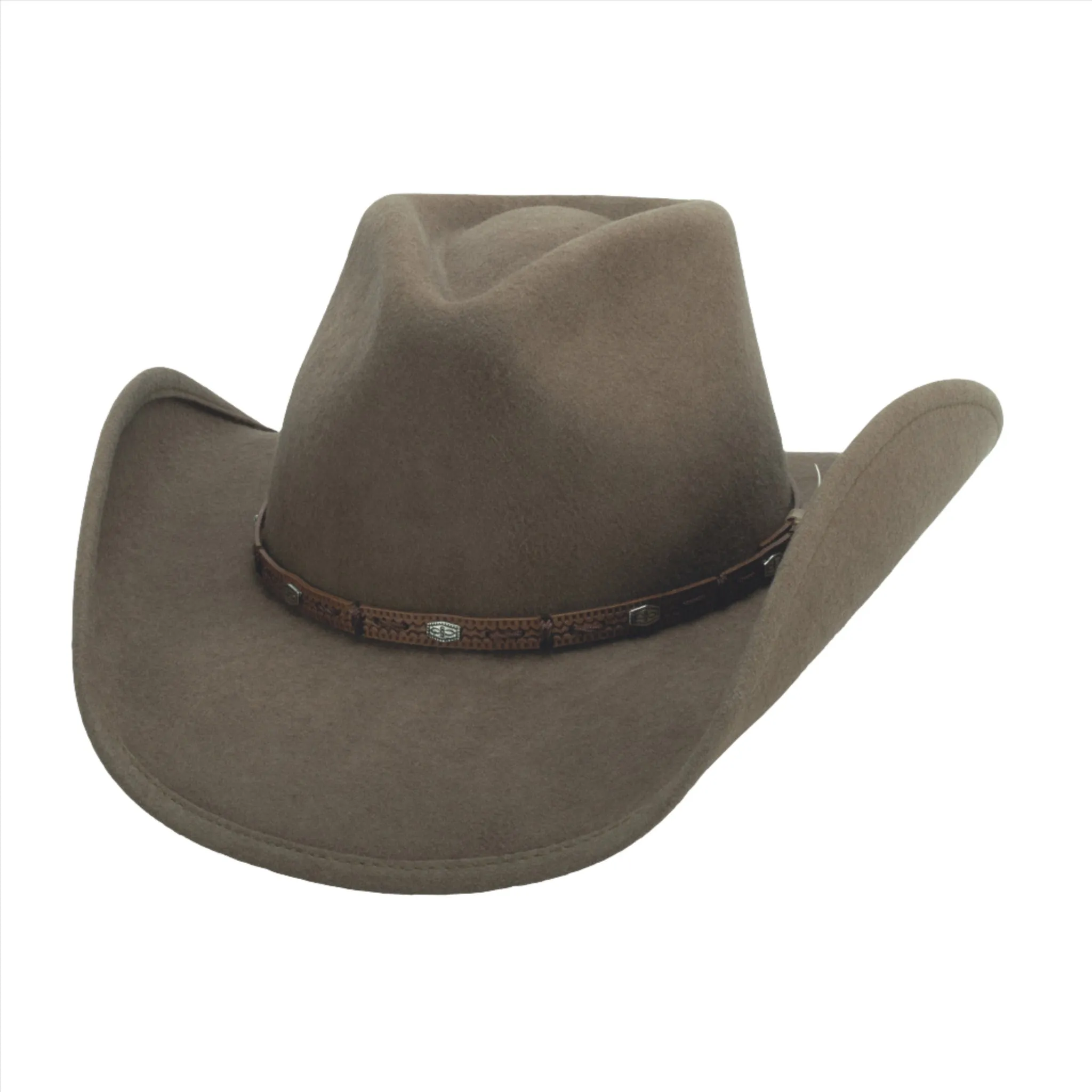 Khaki Horse Wool Hat