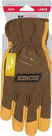 Kinco Lined Brown Synthetic Gloves (Men’s)