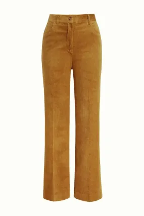 King Louie Corduroy Mustard Gold Pants - Marcie