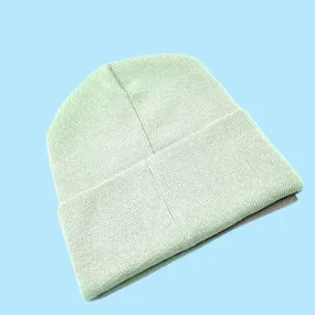 Knit Hat - Bone