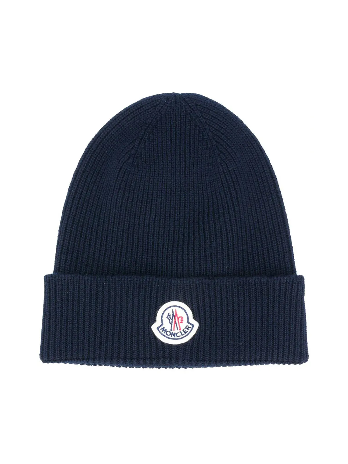 knit logo hat