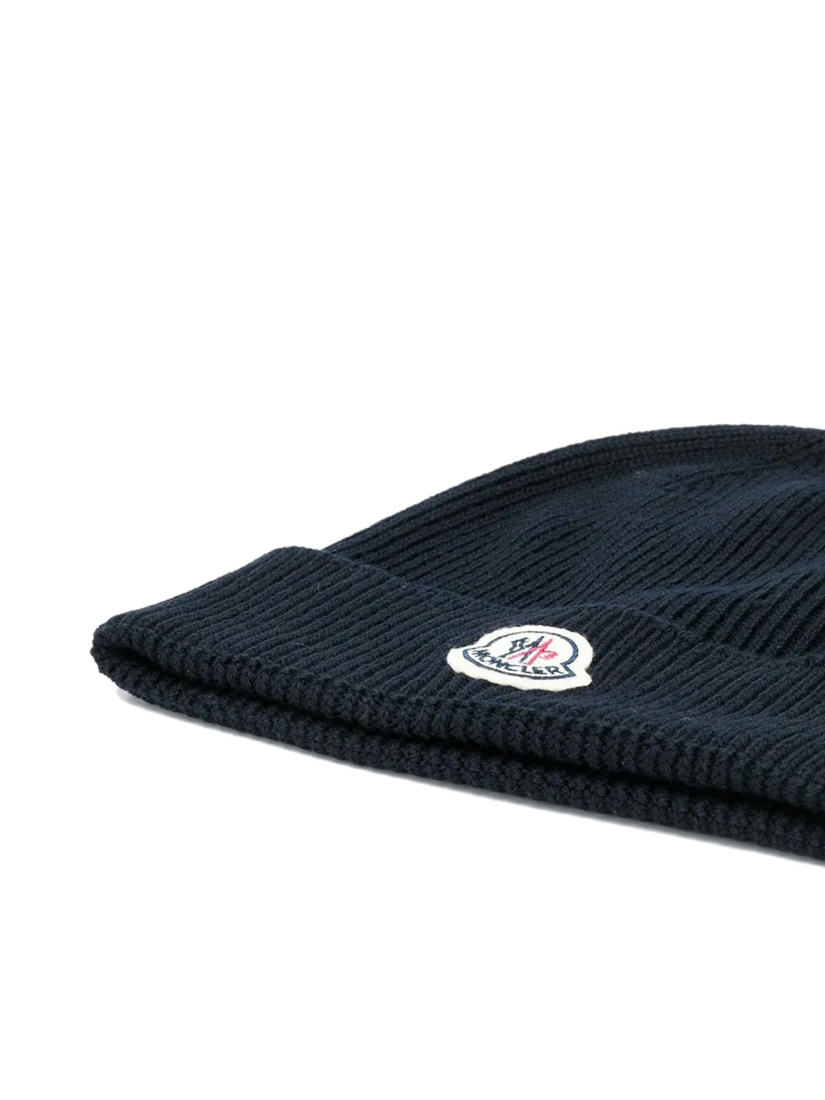 knit logo hat