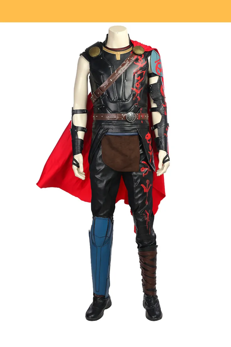 Light Blue Thor Sakaar Arena Cosplay Costume