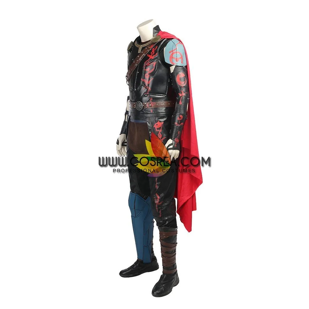 Light Blue Thor Sakaar Arena Cosplay Costume