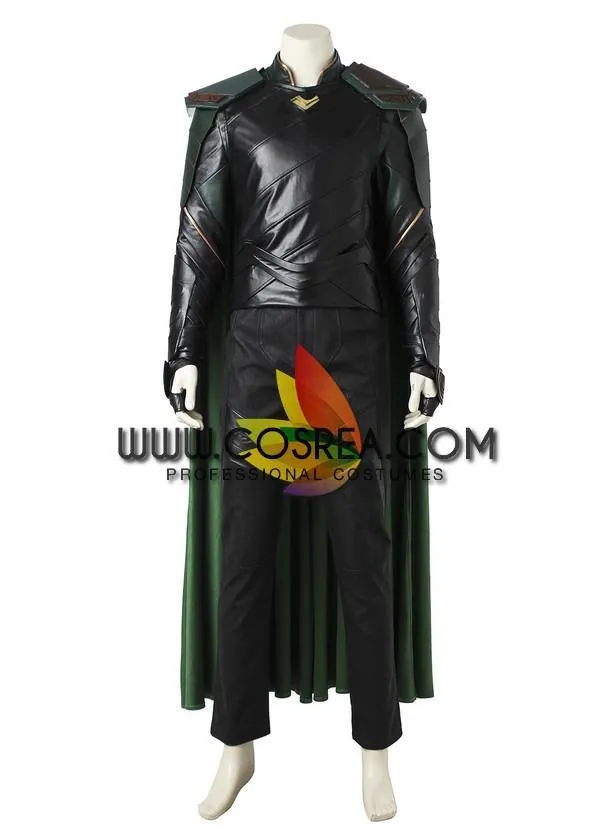 Loki Ragnarok Leather Cosplay Costume