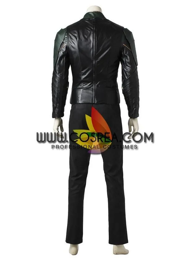 Loki Ragnarok Leather Cosplay Costume