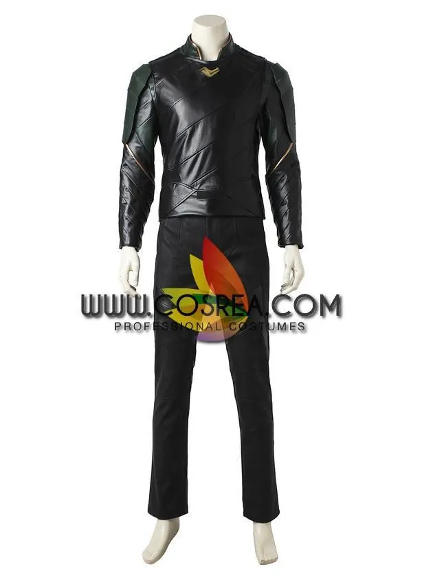 Loki Ragnarok Leather Cosplay Costume