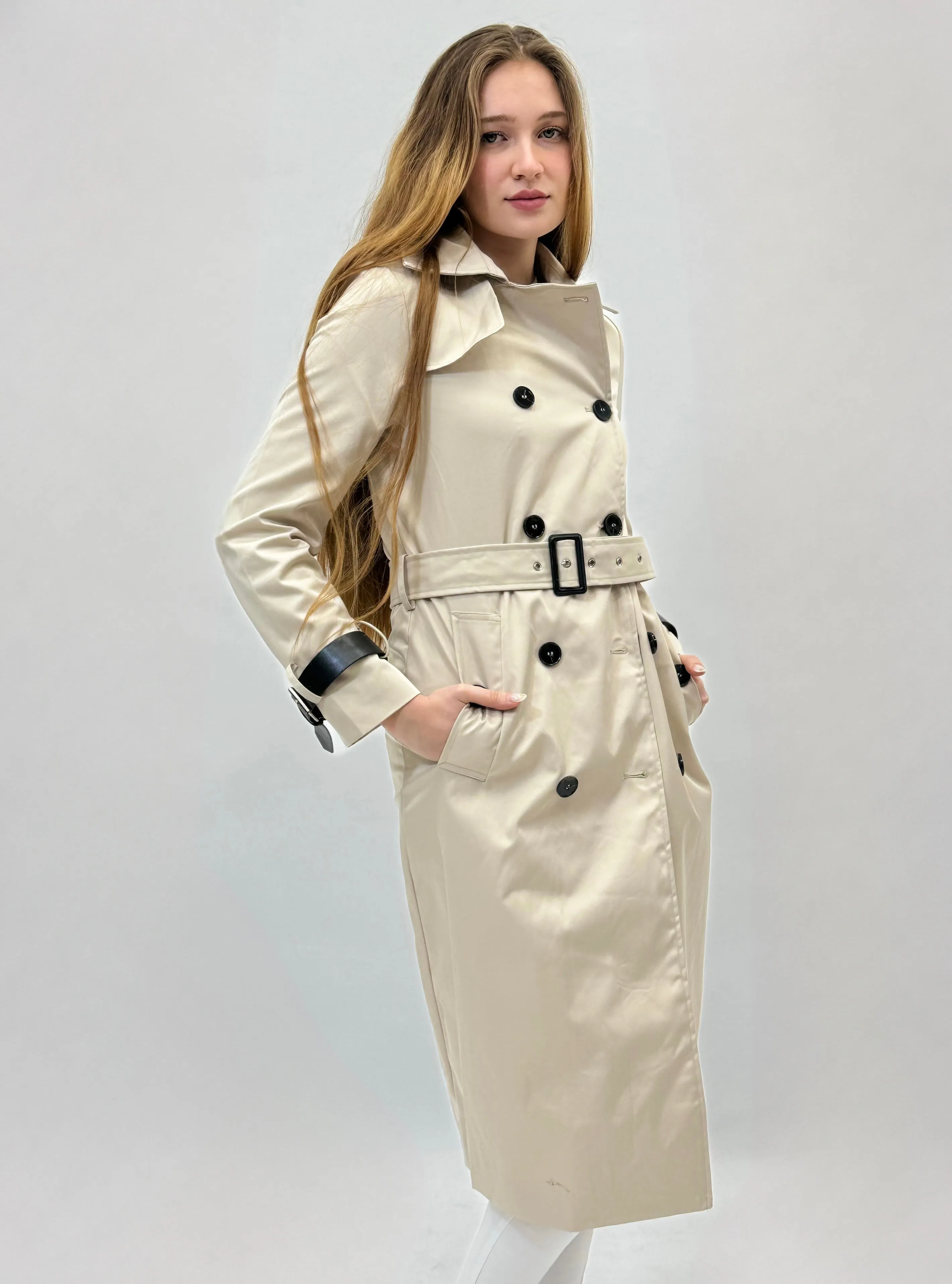 Long trench coat