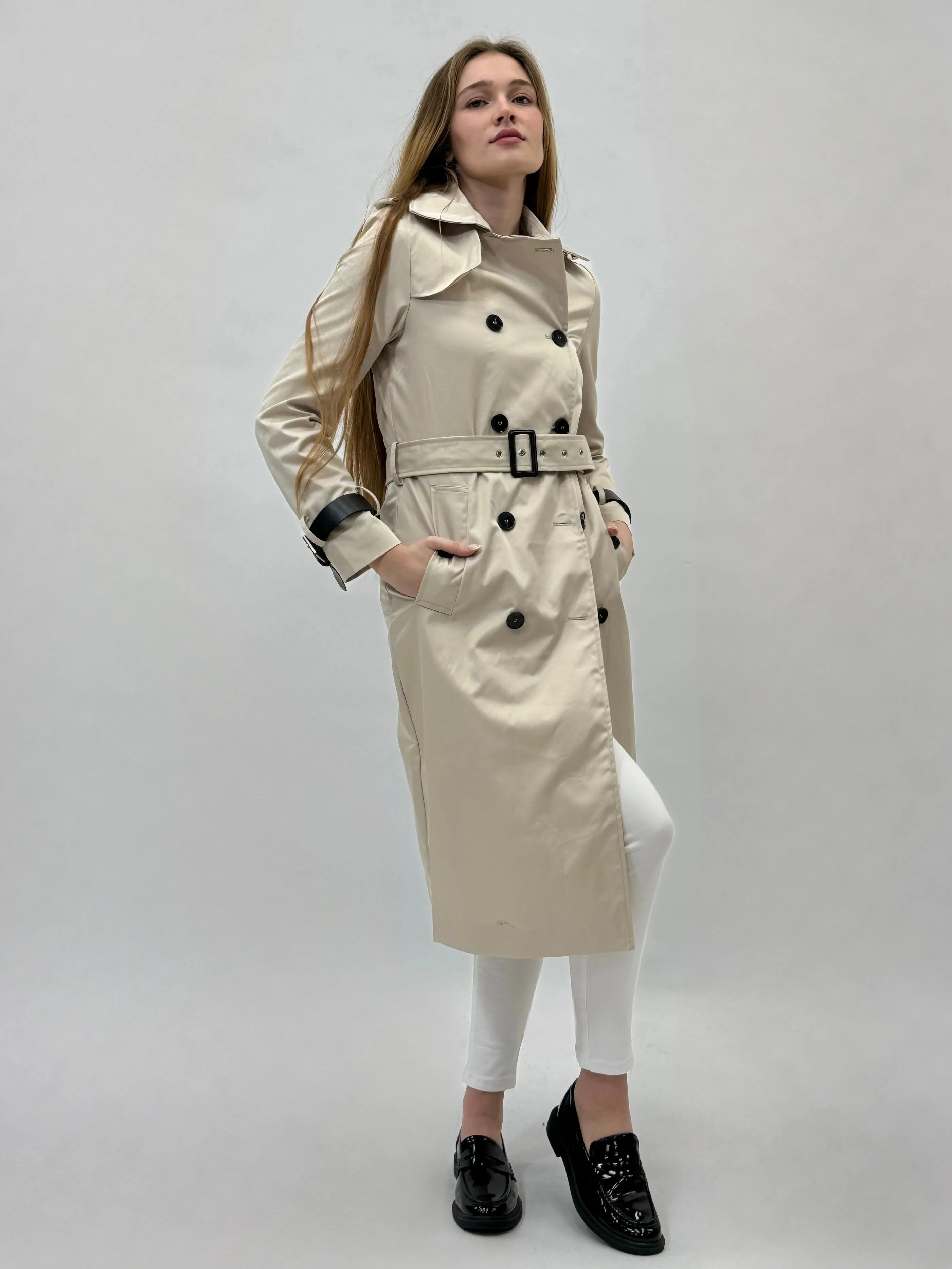 Long trench coat