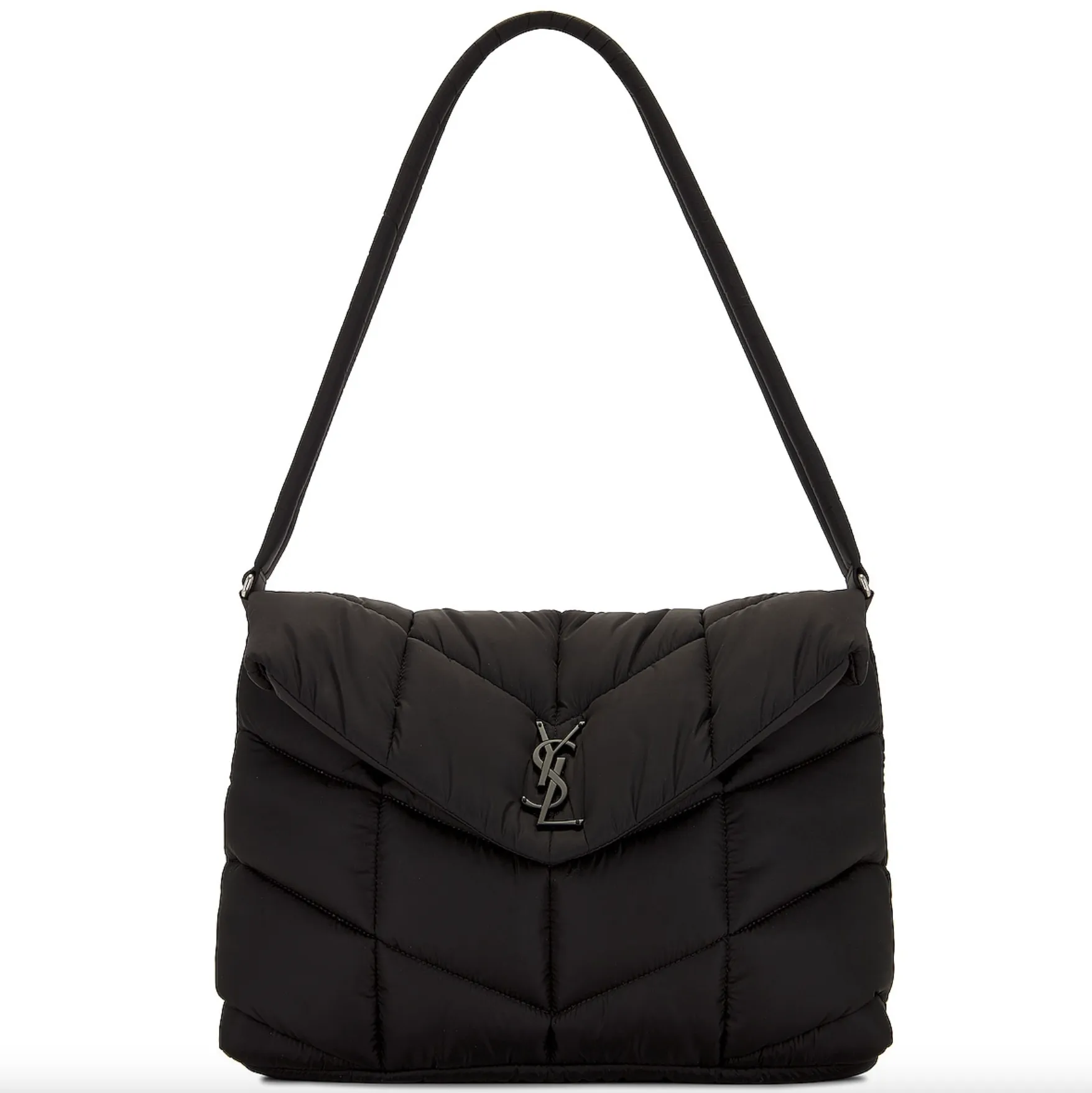 Loulou Black Puffer Bag