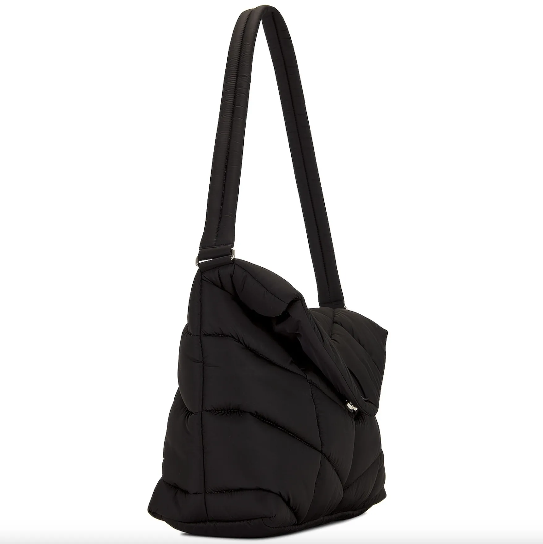 Loulou Black Puffer Bag