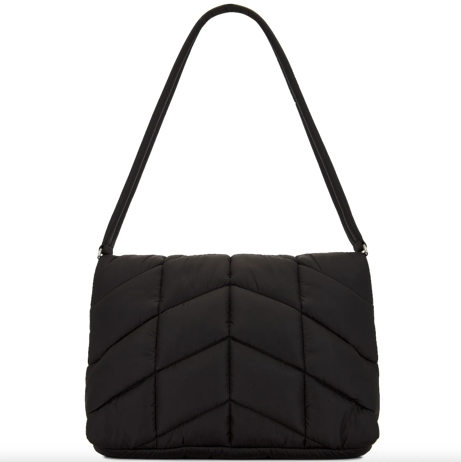 Loulou Black Puffer Bag