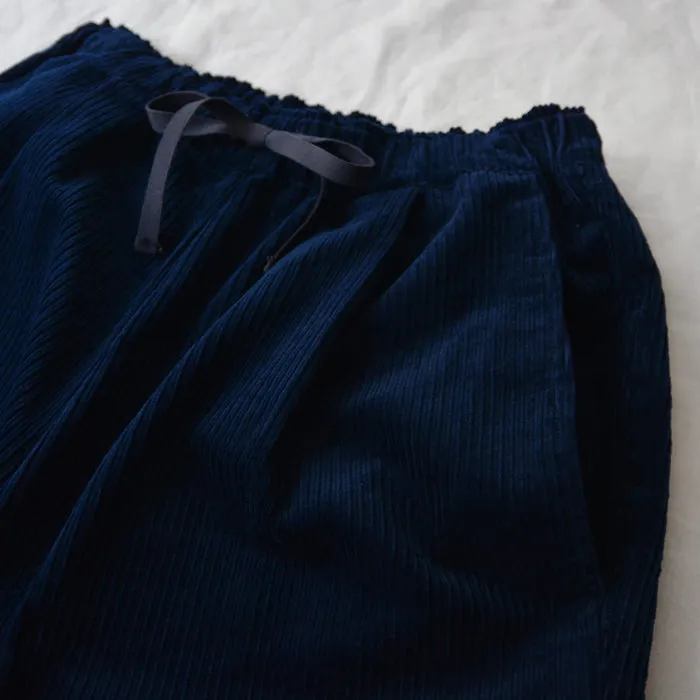 Makié Sandy Pants Indigo Blue Corduroy.