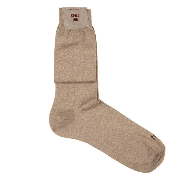 Man Hazelnut Long Classic Socks