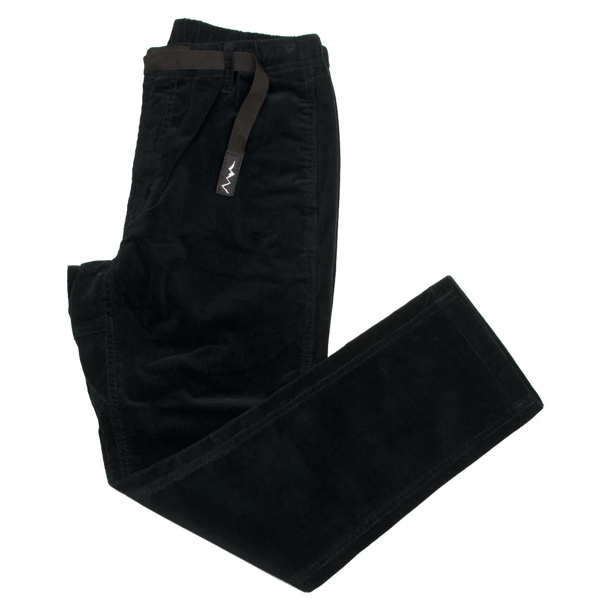 Manastash Black Stretch Corduroy Climbing Pant