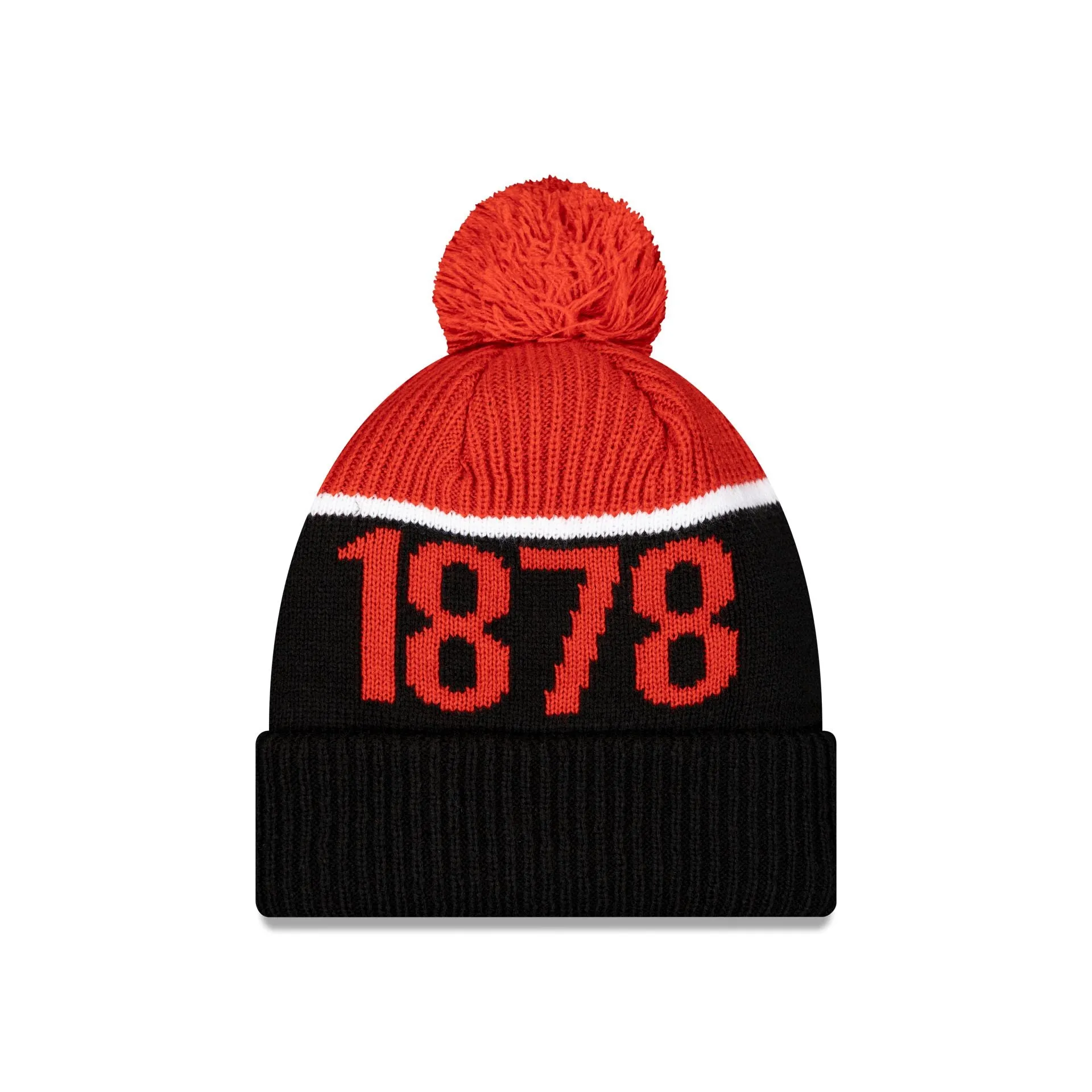 Manchester United Sport Black Pom Knit Hat