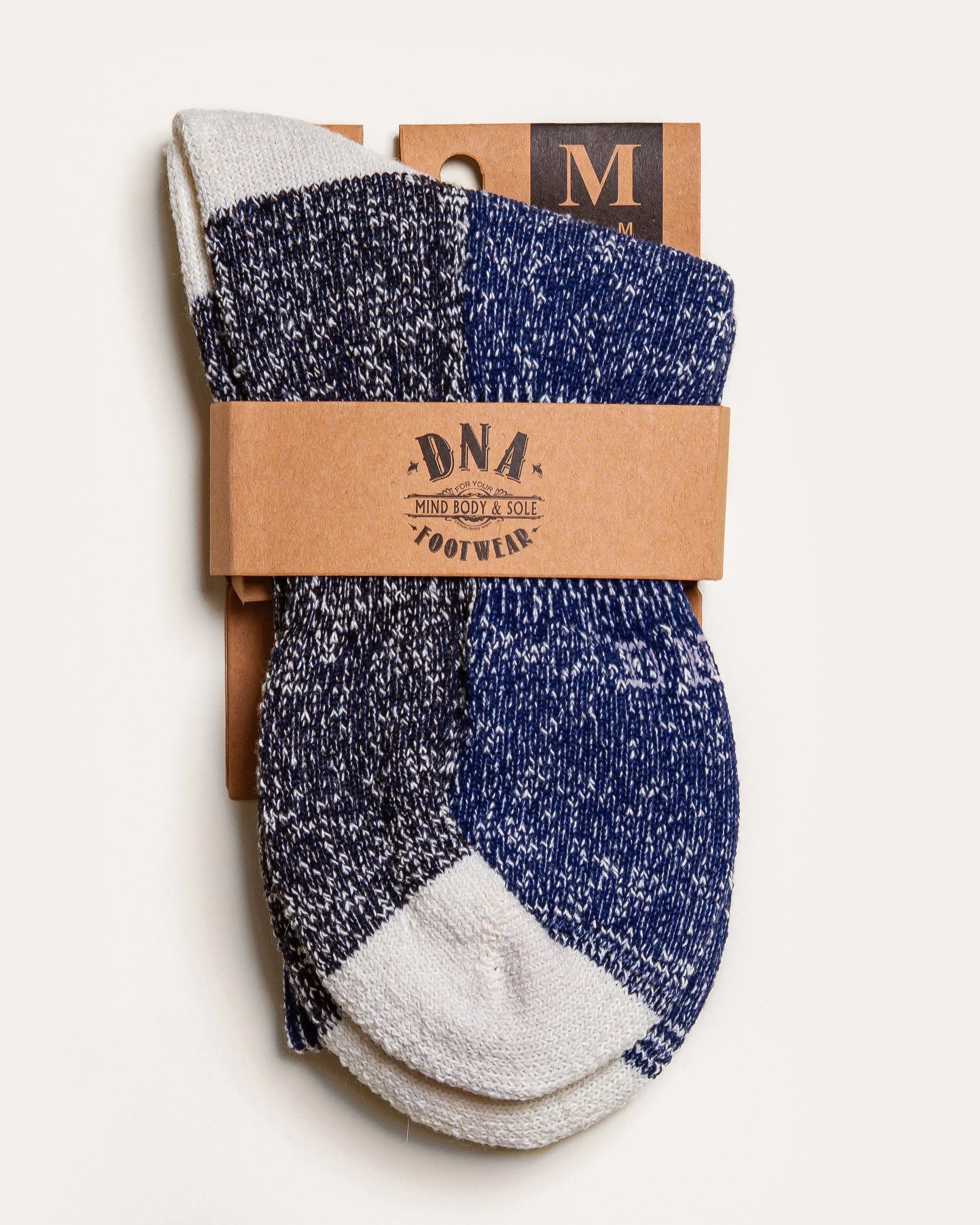 Manor Wool Socks - Navy