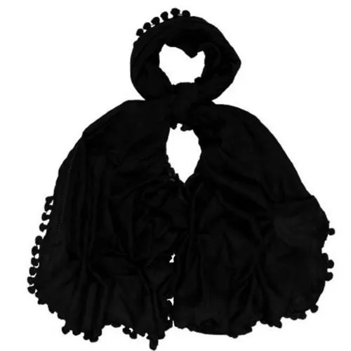 Matta Dupatta Shawl Scarf Black Large 100 x 200 cm