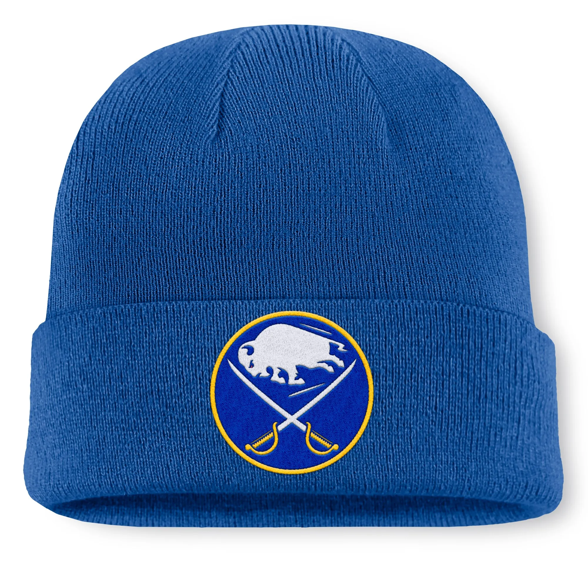 Men's Buffalo Sabres  Fanatics Blue 2024 NHL Global Series Cuffed Knit Hat